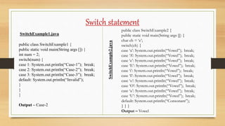 Lecture - 5 Control Statement | PPT