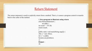 Lecture - 5 Control Statement | PPTX
