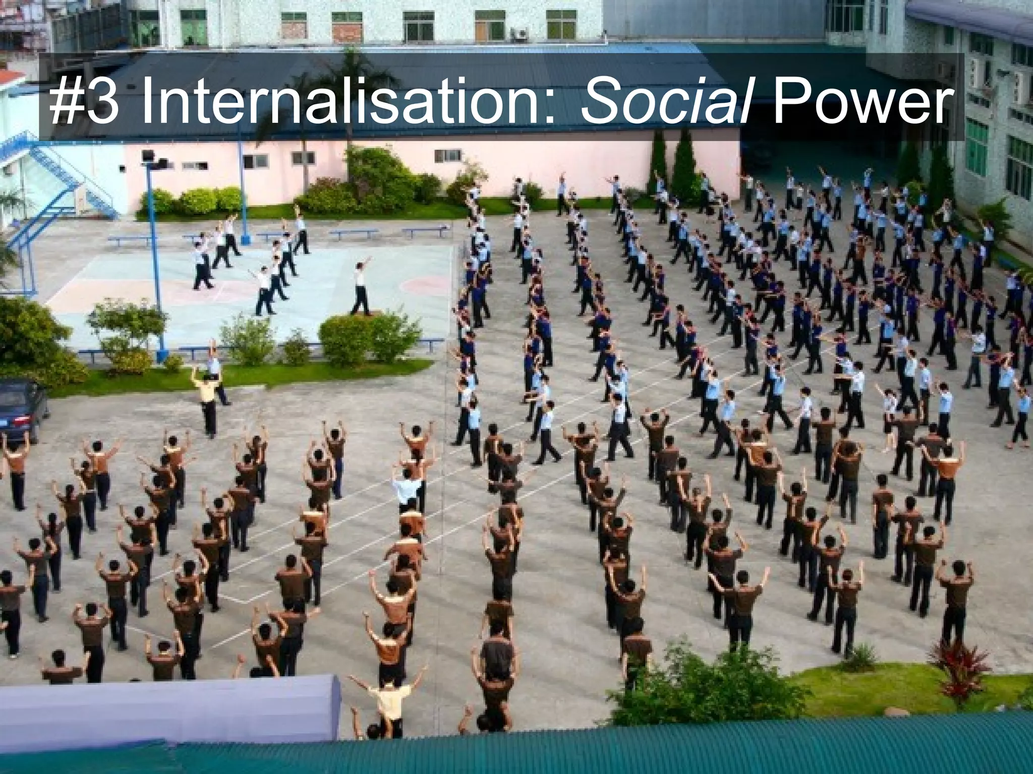#3 Internalisation: Social Power
 