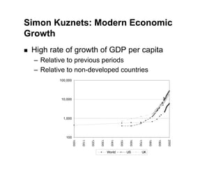 Lecture 6 - Economic growth: an evolutionary view | PDF