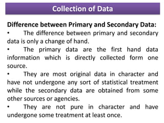 Collection & Editing of data | PPTX