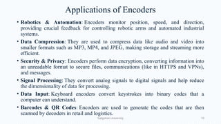 Lecture-6 Encoder Decoder.A flip-flop is a sequential logic circuit | PPTX