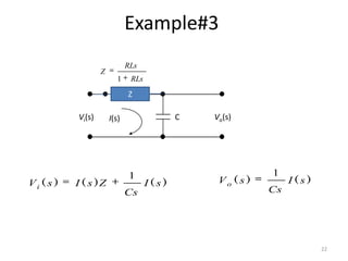 Electronic Math Modelling Lecture 6 modelling-of_electrical__electronic_systems | PPTX