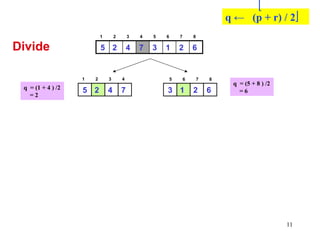 Comprehensive Guide to Divide and Conquer Algorithms with Merge Sort | PPT