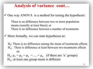 Lecture-6 (t-test and one way ANOVA.ppt