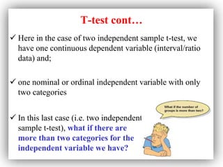 Lecture-6 (t-test and one way ANOVA.ppt