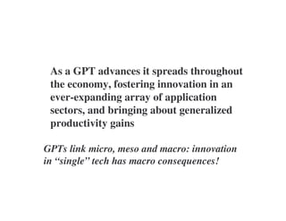 Lecture 7 - Sectoral characteristics of technological change