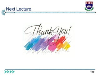 Next Lecture
103
 