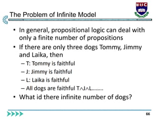 The Problem of Infinite Model
66
 