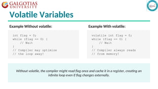 Understanding the volatile Keyword in C++: Usage, Syntax, and Best ...