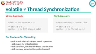 Understanding the volatile Keyword in C++: Usage, Syntax, and Best ...