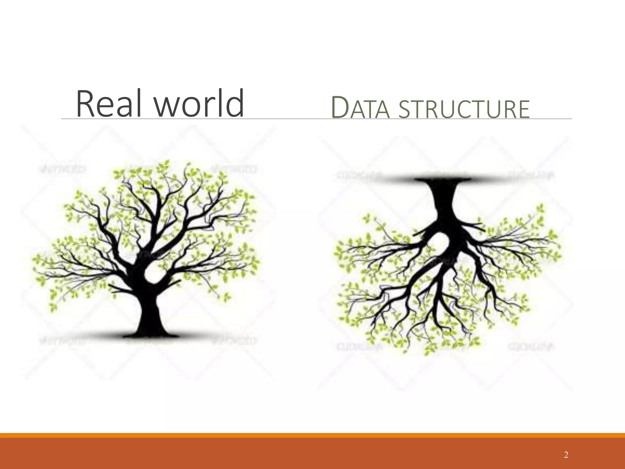 Real world
2
DATA STRUCTURE
 