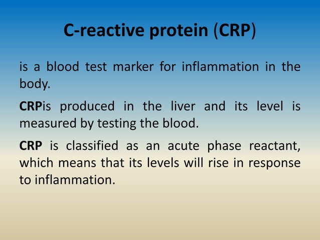 Lecture 7-c-reactive protein | PPTX