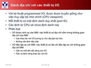 Lecture-7-IO-Control.pdf - Input output control | PDF