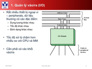 Lecture-7-IO-Control.pdf - Input output control | PDF