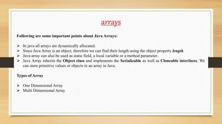 Lecture 7 arrays | PPT