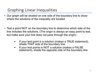 Lecture 7 (inequalities) | PPTX