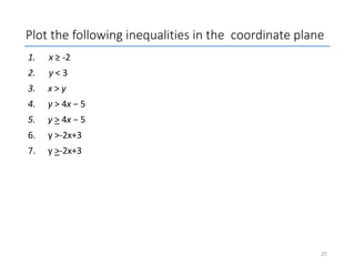 Lecture 7 (inequalities) | PPTX