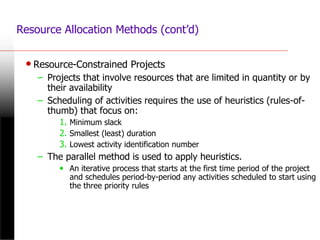 Lecture-8-Scheduling-Resources-and-Cost.pptx | Technology & Computing