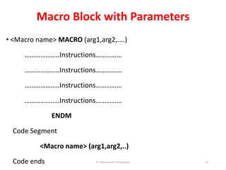 procedures and macros in assembly language lecture9.pdf