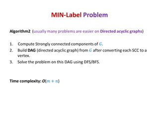 MIN-Label Problem

 