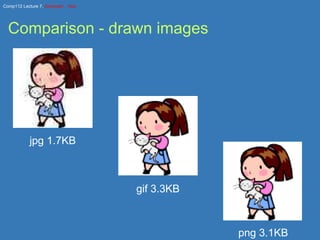 Comparison - drawn images jpg 1.7KB gif 3.3KB png 3.1KB 