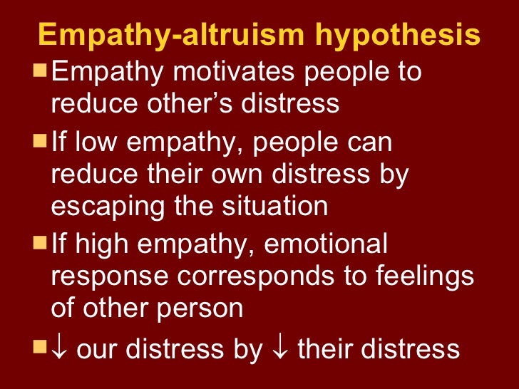 Distinguish between altruism and prosocial behaviour essay