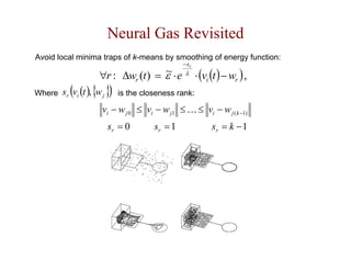 Neural Gas Algorithm Lecture artificial neural networks and pattern recognition | PDF