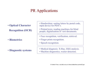 Lecture artificial neural networks and pattern recognition | PDF