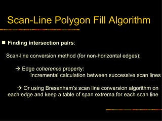 Lecture filling algorithms | PPT