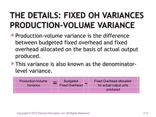 Lecture-Flexible Budgets, Overhead Cost Variances, and Management ...