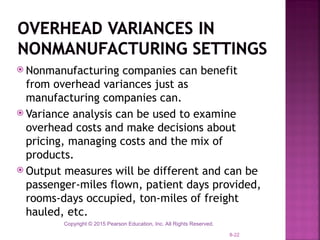 Lecture-Flexible Budgets, Overhead Cost Variances, and Management ...