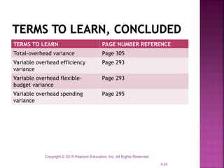 Lecture-Flexible Budgets, Overhead Cost Variances, and Management ...