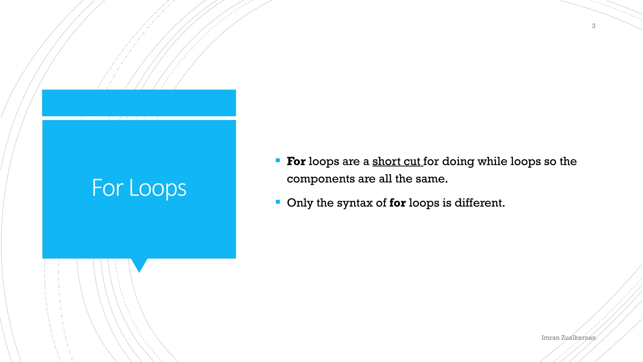For Loop C++ with various simple examples | PPT