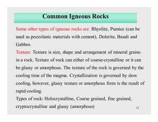 Comprehensive Overview of Geological Rock Cycle and Igneous Rock Types ...
