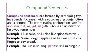 Clauses and Sentences | PPT