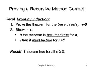 recursion in c language recursive part.ppt