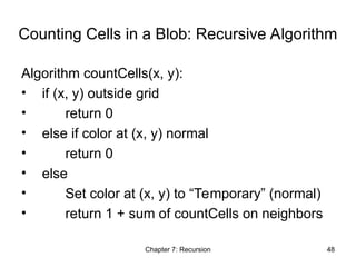 recursion in c language recursive part.ppt