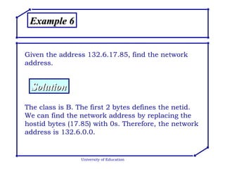 IP addressing | PPT