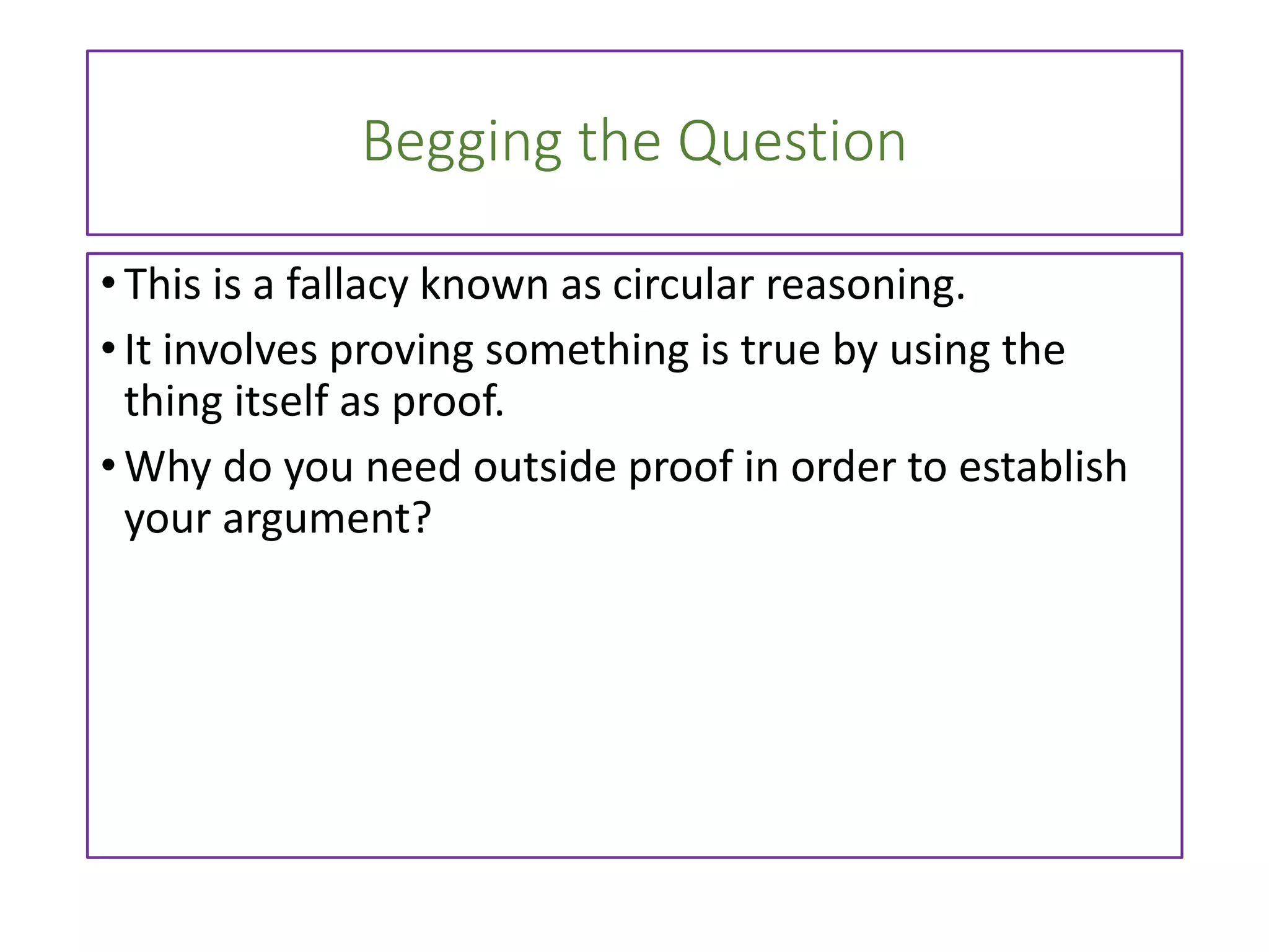 Logical Fallacies | PPTX