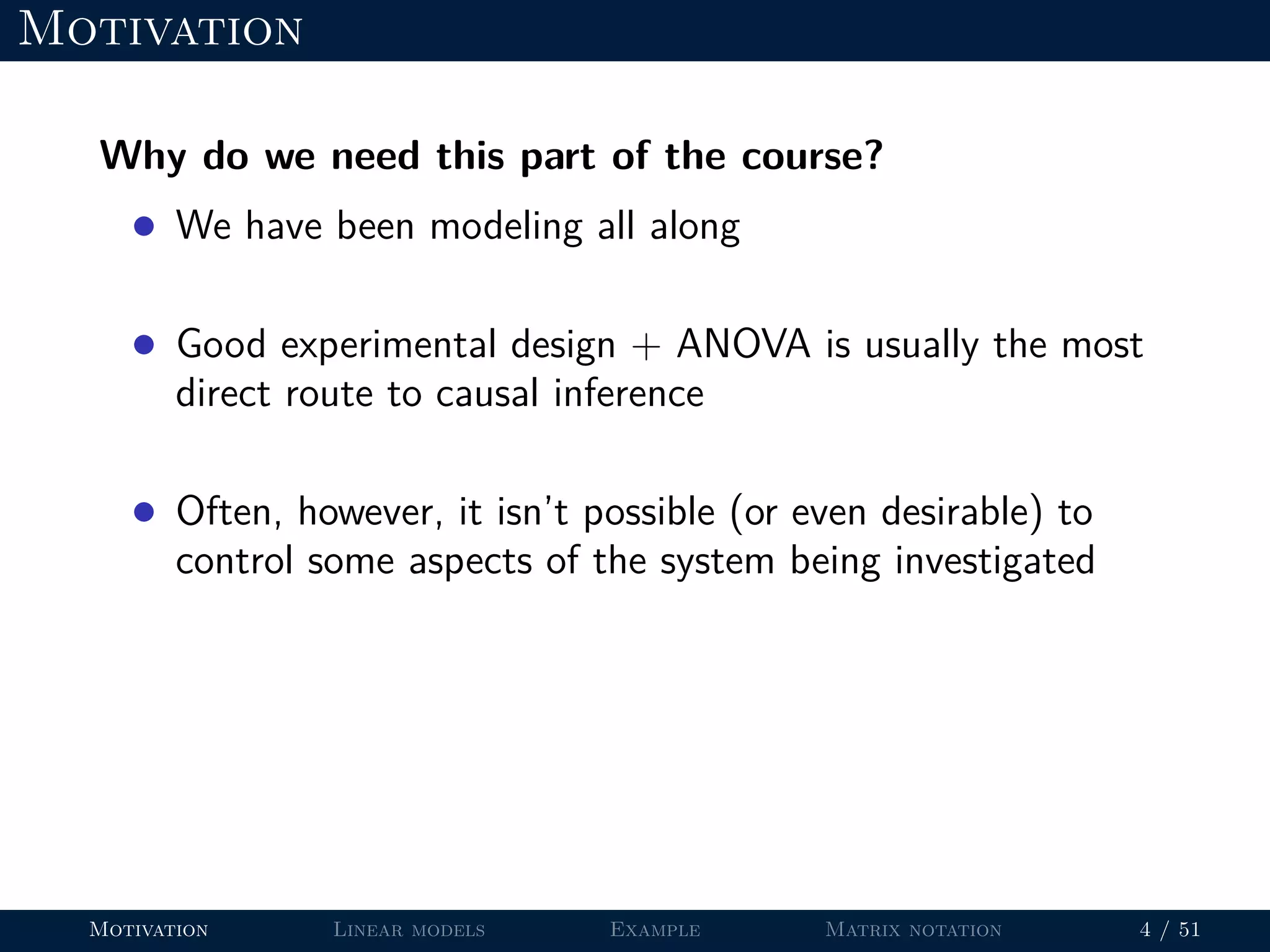 Introduction to statistical modeling in r ppt