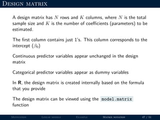 Introduction to statistical modeling in R | PDF
