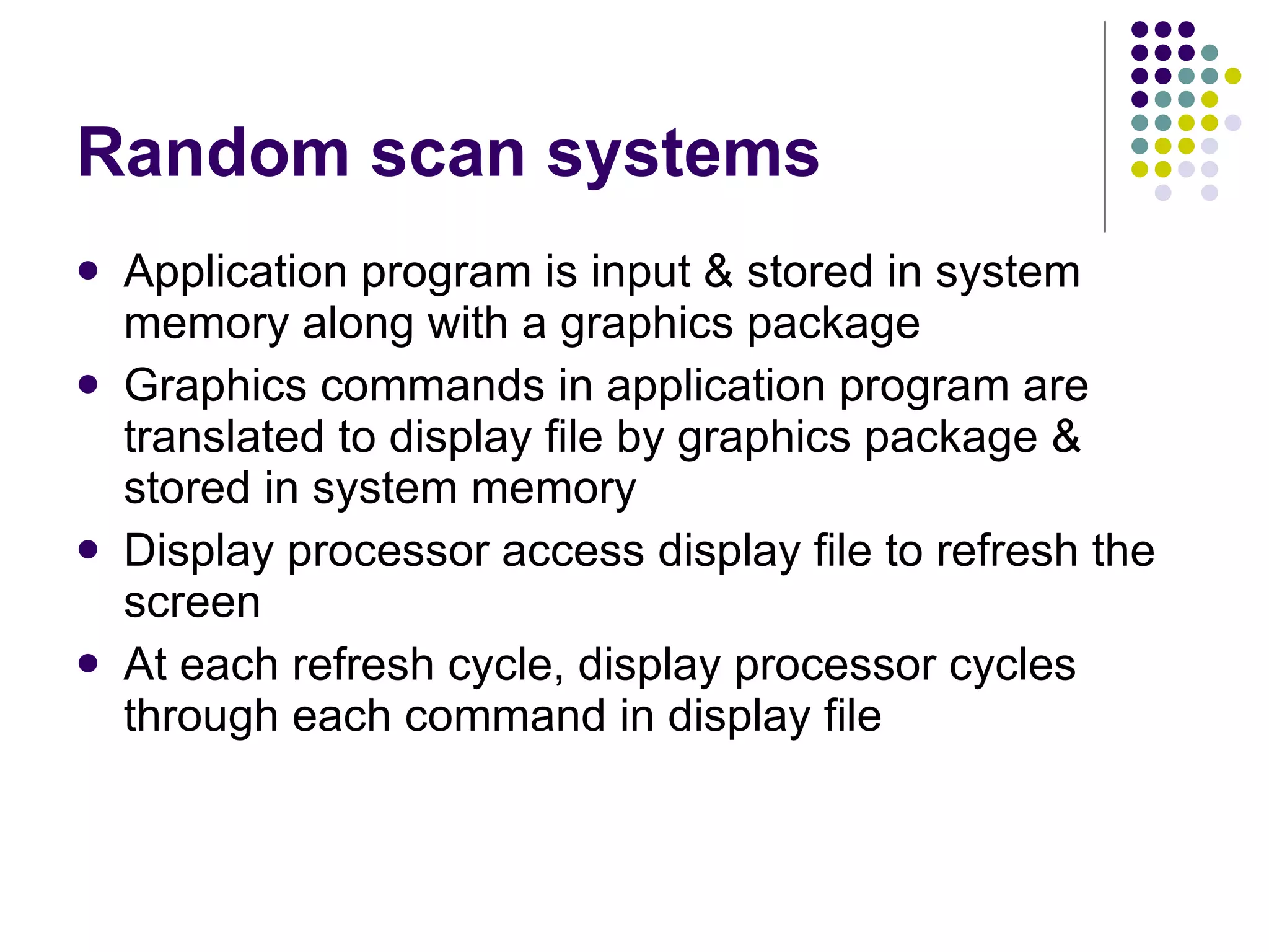 Lecture+ +raster+&+random+scan+systems | PPT
