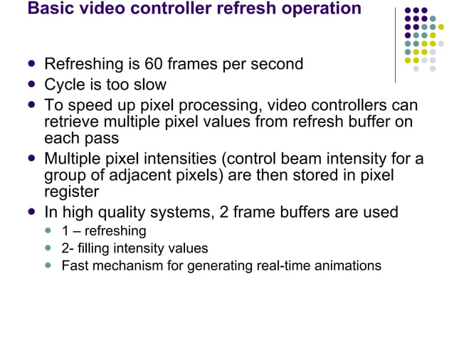Lecture+ +raster+&+random+scan+systems | PPT | Computing | Technology ...