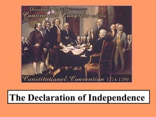 The Declaration of Independence 