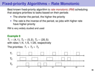 Real time Systems lecture slides (Complete) | PDF
