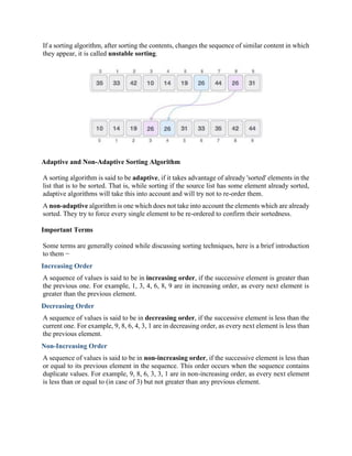 Sorting | PDF | Programming Languages | Computing