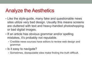 Lecture - Source Credibility | PPTX