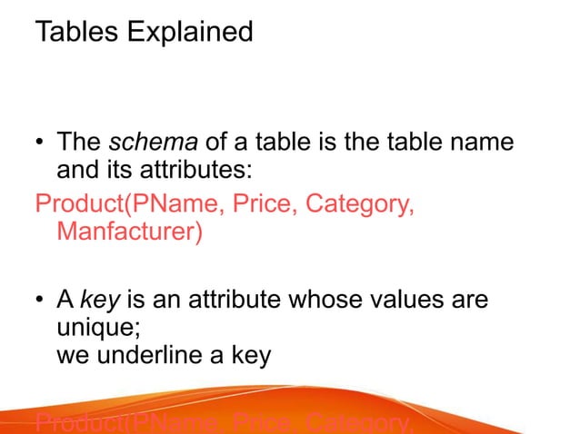 Basic SQL knowledge: data type, table, query | PPT | Free Download