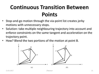 Lecture 1 trajectory generation | PDF